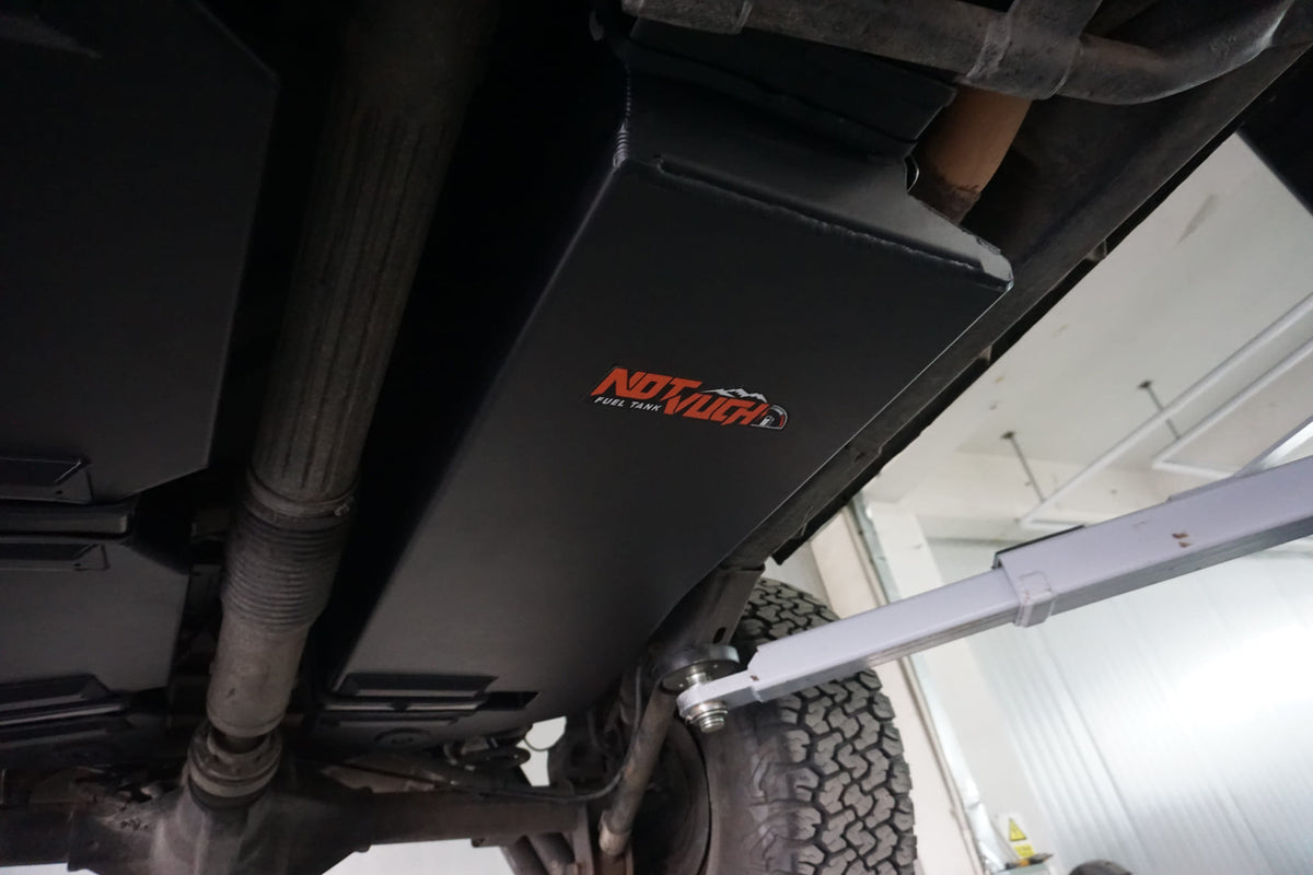 Дополнительный топливный бак 70 л на Jeep Wrangler JK, фото 6 из 7