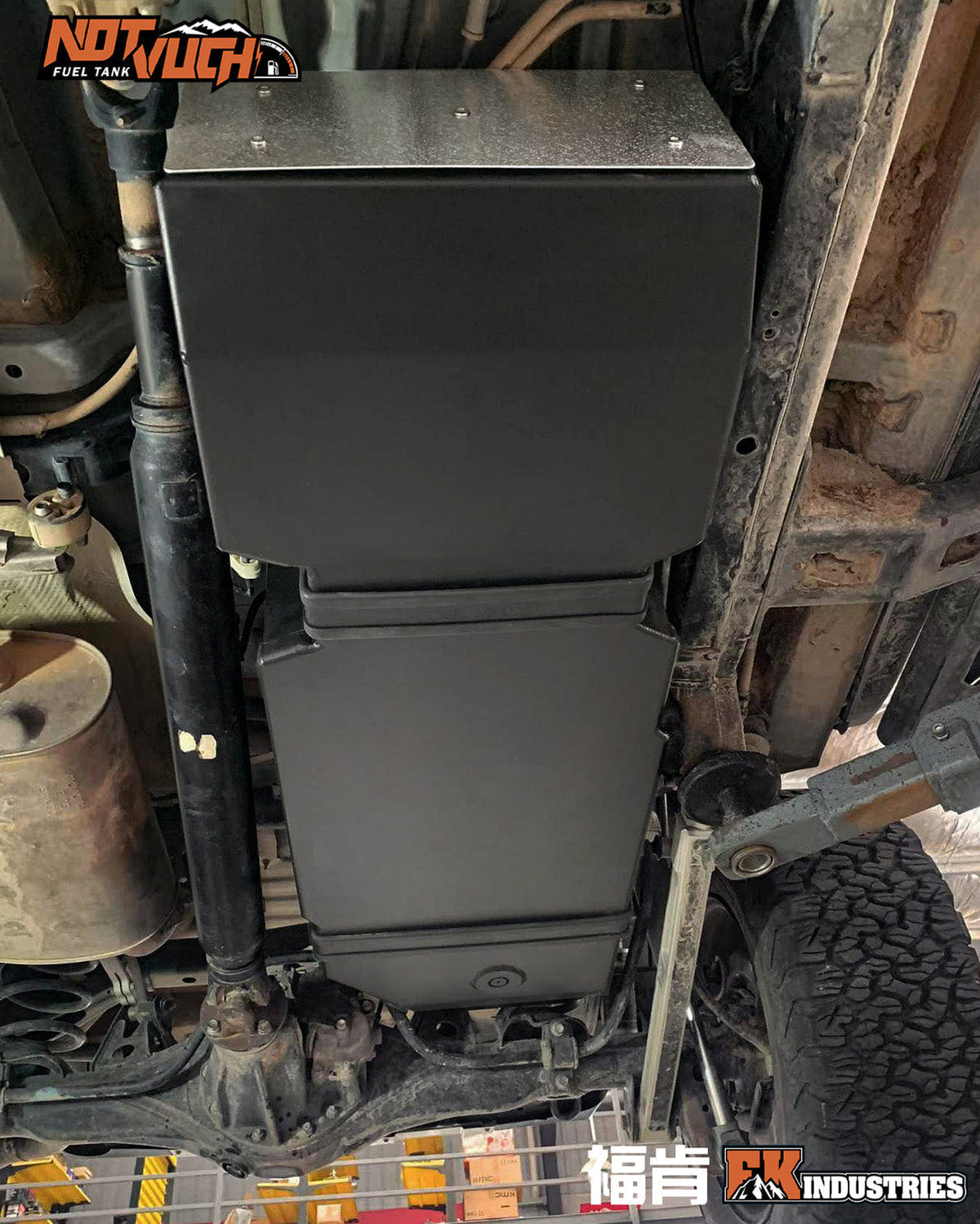 Увеличенный (основной) топливный бак 113 л на Toyota FJ Cruiser, фото 7 из 8