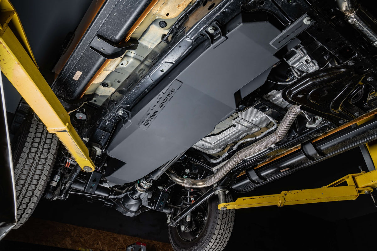 Увеличенный топливный бак 130 л из нержавеющей стали, Ford Bronco, 4 двери, двигатель 2.3/2.7