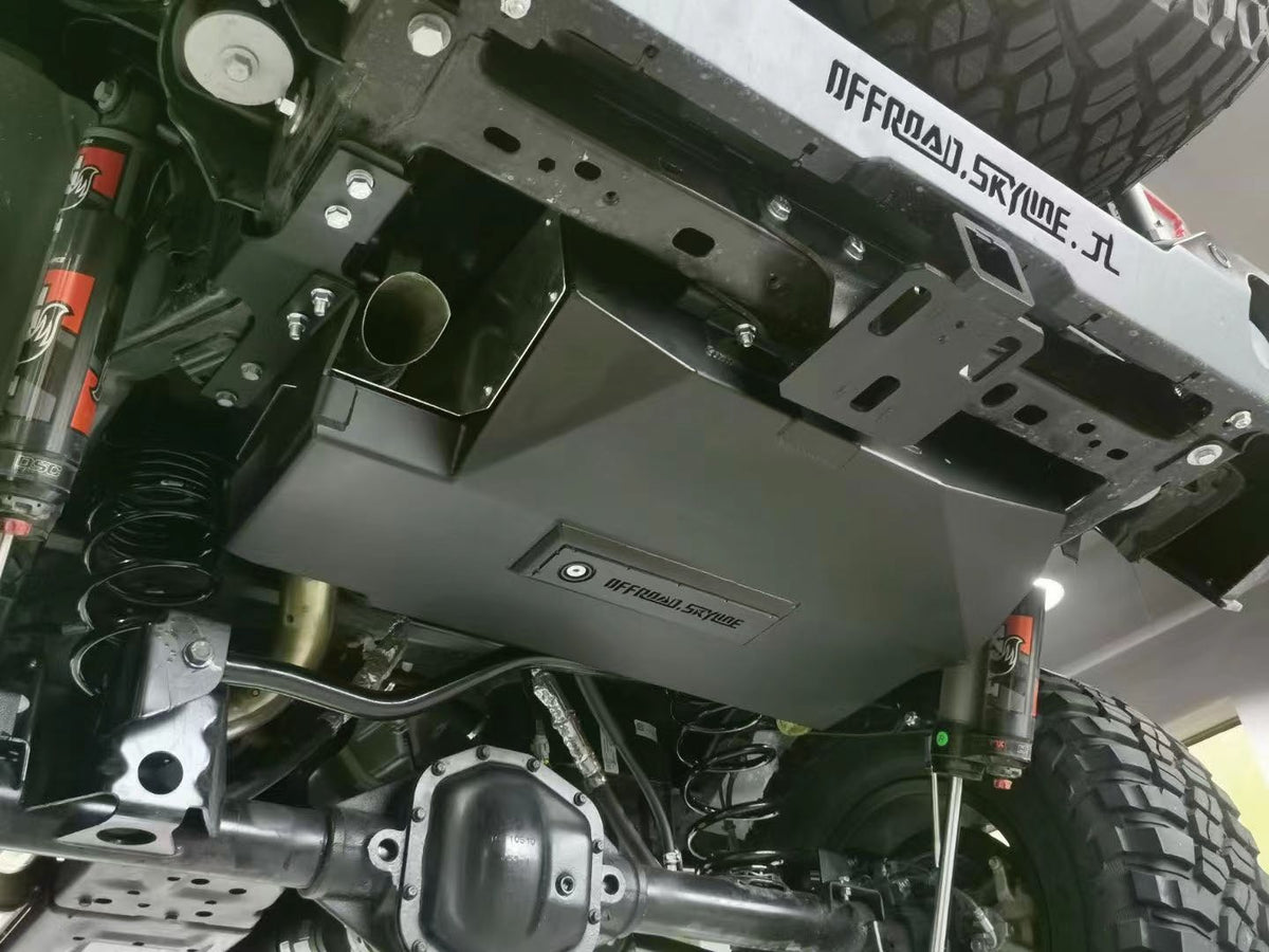 Дополнительный топливный бак 53 л из нержавеющей стали, Jeep Wrangler 4xe