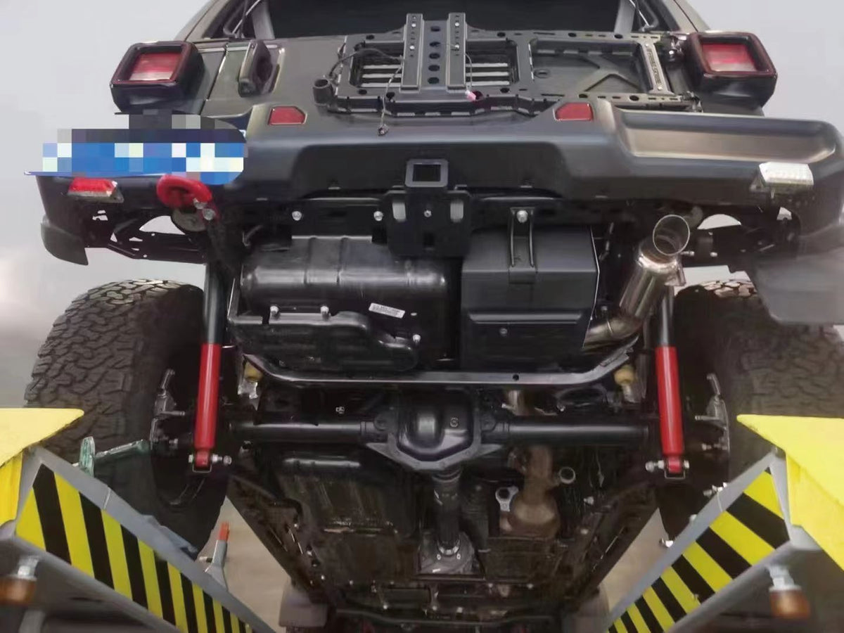 Дополнительный топливный бак 52 л из нержавеющей стали, Jeep Wrangler JL, дизель