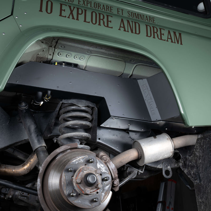 Дополнительный топливный бак 72 л из нержавеющей стали, Land Rover Defender 110 (классический)