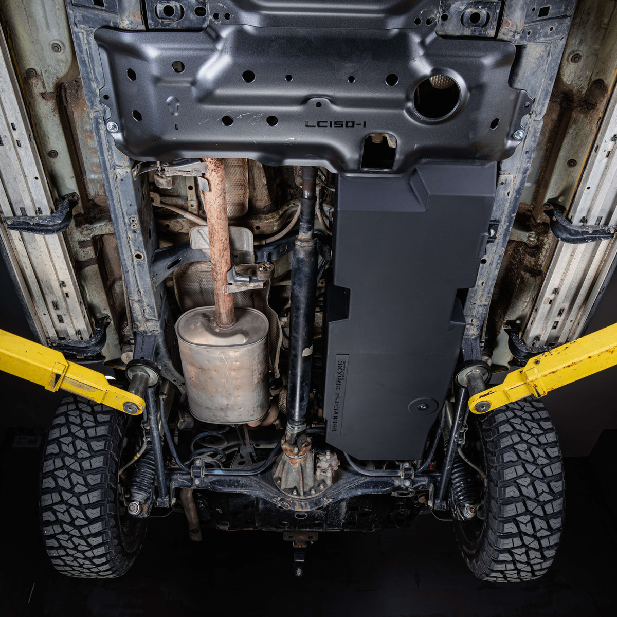Увеличенный топливный бак 122 л из нержавеющей стали, Toyota FJ Cruiser, китайская версия
