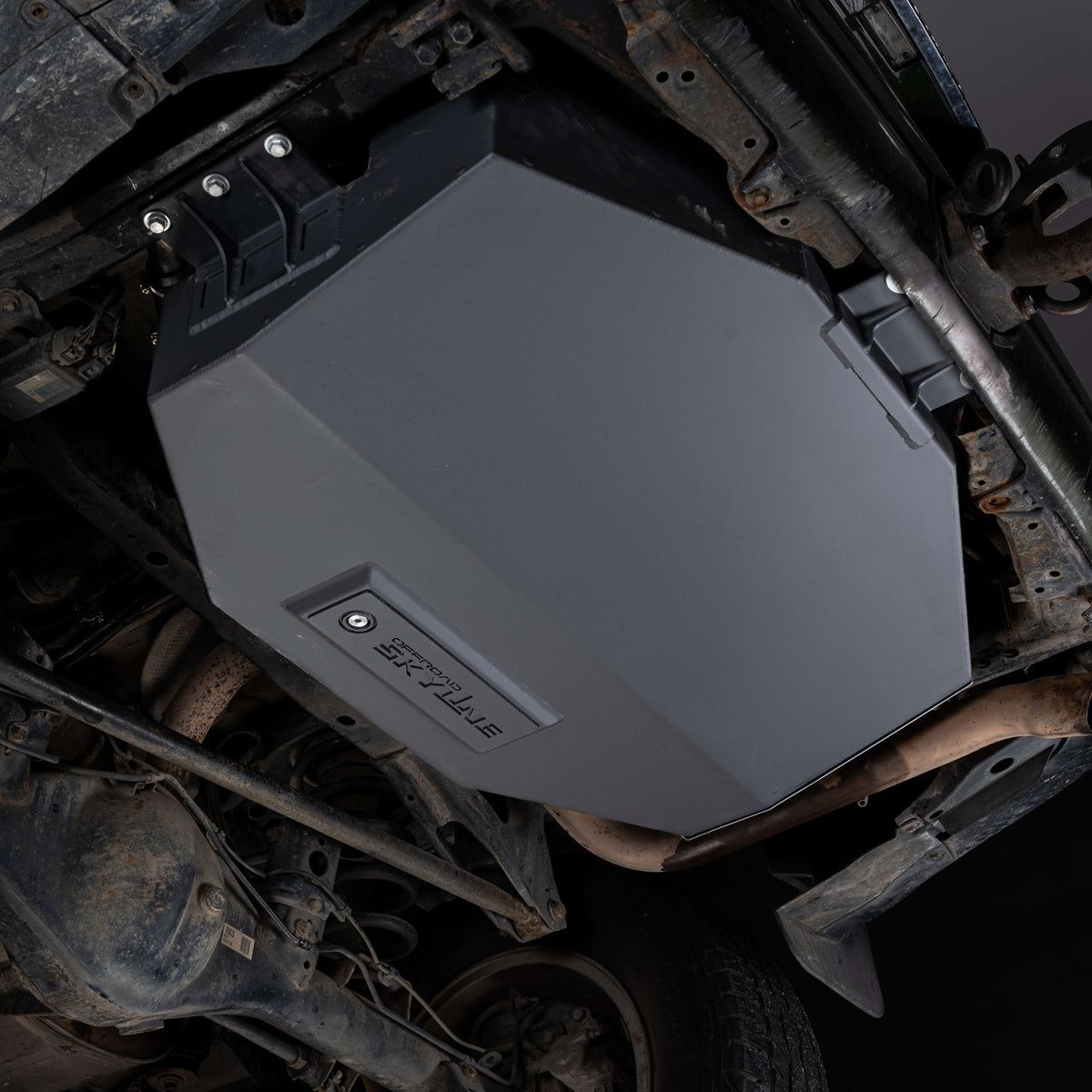Дополнительный топливный бак 95 л из нержавеющей стали, Toyota Land Cruiser 120 / 150 (Prado), бензин