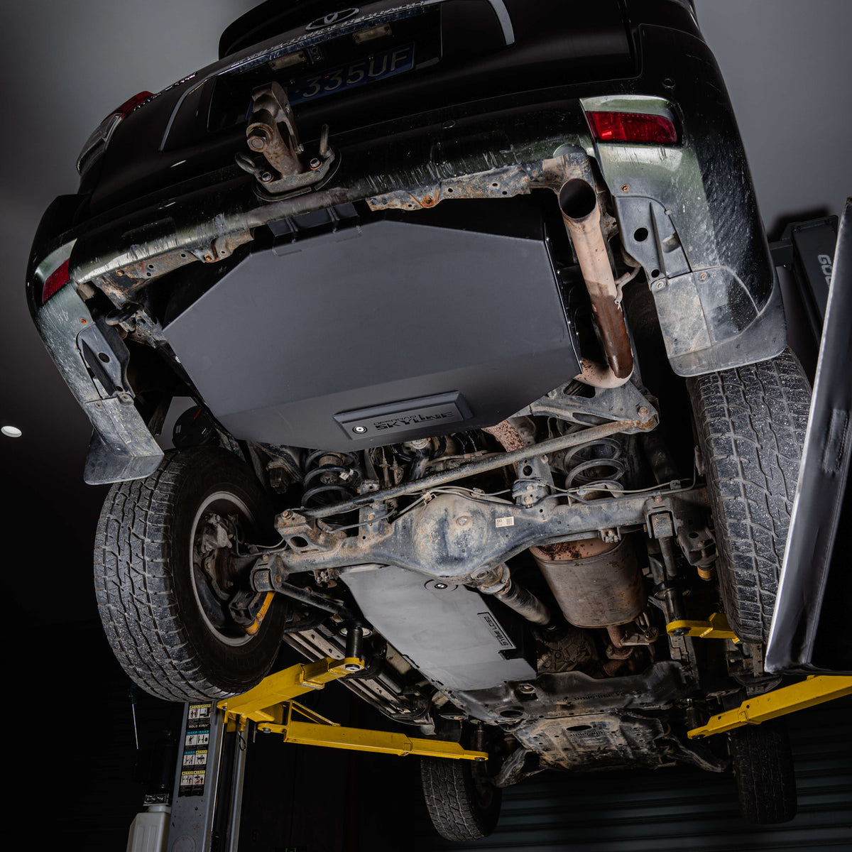 Дополнительный топливный бак 95 л из нержавеющей стали, Toyota Land Cruiser 120 / 150 (Prado), бензин