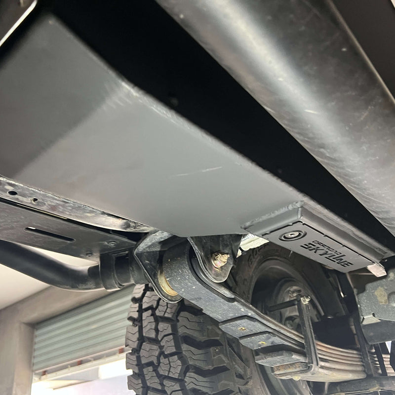 Дополнительный топливный бак 45 л из нержавеющей стали, Toyota Land Cruiser 76, дизель (2024+)